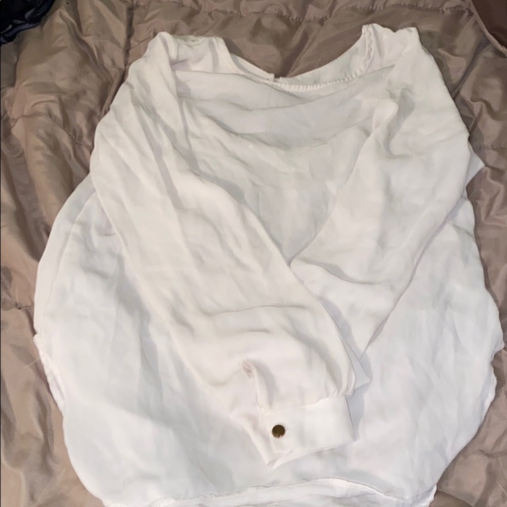 Creme colored blouse